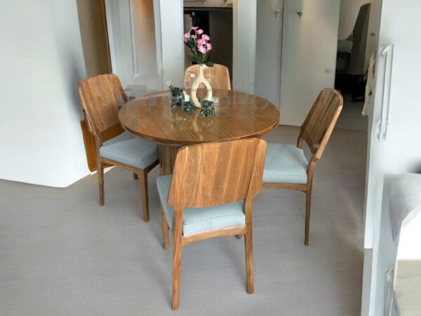 Comedor Redondo En Roble