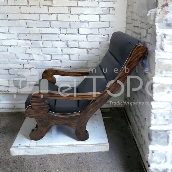 Silla Mecedora Rústica - Image 3